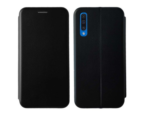 Чохол-книжка Level for Samsung A30s/A50/A50s (A307/A505/A507) Black mag-200000108122858039