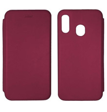 Чохол-книжка Level for Samsung A20/30 (A205/305) Marsala mag-2000001029084133895