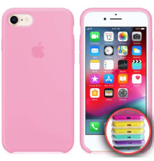 Чохол Silicone Case Full Copy for iPhone 7/8 ( 6) light pink mag-2000001030424141790