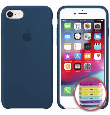 Чохол Silicone Case Full Copy for iPhone 7/8 (20) blue cobalt mag-2000001141847141840