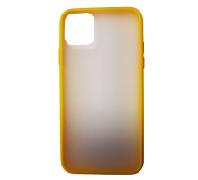 Чохол-бампер захисний Gingle Matte Case iPhone 11 Pro Max yellow/red mag-20000011646248263