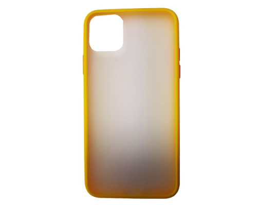 Чохол-бампер захисний Gingle Matte Case iPhone 11 Pro Max yellow/red mag-20000011646248263