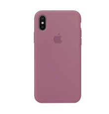 Чохол Silicone case for iPhone X/XS (62) lilac pride mag-200000119437921438