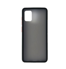 Чохол-бампер захисний Gingle Matte Case Samsung A31 (A315) black/red mag-2000001194492138581