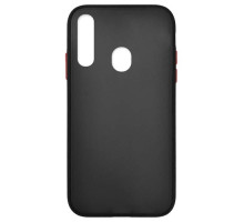Чохол-бампер захисний Gingle Matte Case Samsung A20s (A207) black/red mag-200000113047649226