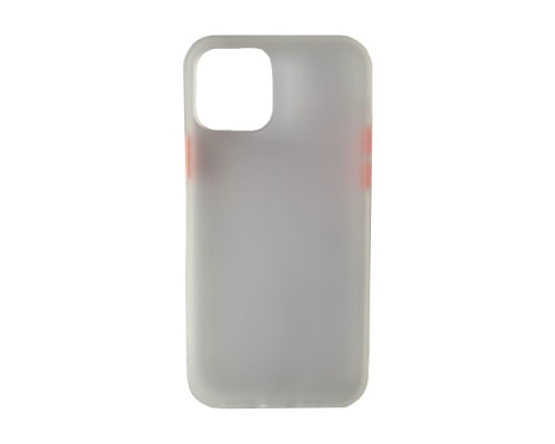 Чохол-бампер захисний Gingle Matte Case iPhone 12 /12 Pro white/red mag-20000012416465299