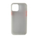 Чохол-бампер захисний Gingle Matte Case iPhone 12 /12 Pro white/red mag-20000012416465299