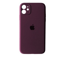 Чохол Silicone Case Full Camera Copy for iPhone 11 (67) plum mag-2000001265550138489