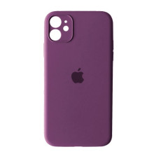 Чохол Silicone Case Full Camera Copy for iPhone 12 (45) purple mag-20000012663807195