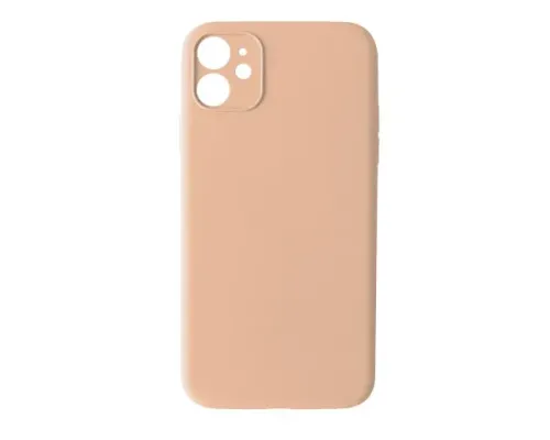 Чохол Silicone Case Full Camera Copy for iPhone 12 (19) pink sand mag-2000001266335148243