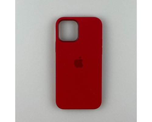Чохол Silicone Case Copy with MagSafe for iPhone 12/12 Pro Red mag-200000127398259807