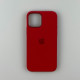 Чохол Silicone Case Copy with MagSafe for iPhone 12/12 Pro Red mag-200000127398259807
