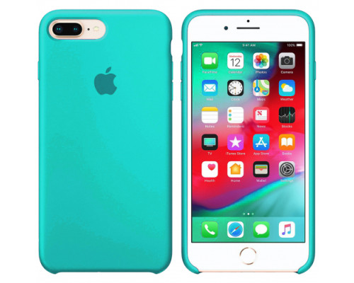 Чохол Silicone Case Full Copy for iPhone 7/8Plus (21) azure mag-20000012347783962