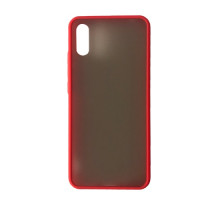 Чохол-бампер захисний Gingle Matte Case Xiaomi Redmi 9A red/black mag-20000012367274899