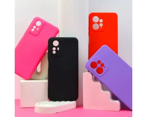 Чохол Silicone Case Camera (no logo) для Samsung A22 4G (A225) red mag-2000001344262148472