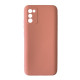 Чохол Silicone Case Camera (no logo) для Samsung A02S (A025) peach mag-2000001344194100520