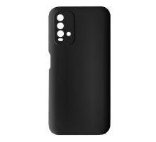 Чохол Silicone Case Camera (no logo) для Xiaomi Redmi Note 9 black mag-2000001344729100569