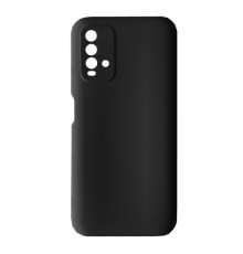 Чохол Silicone Case Camera (no logo) для Xiaomi Redmi Note 9 black mag-2000001344729100569