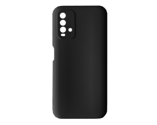 Чохол Silicone Case Camera (no logo) для Xiaomi Redmi Note 9 black mag-2000001344729100569