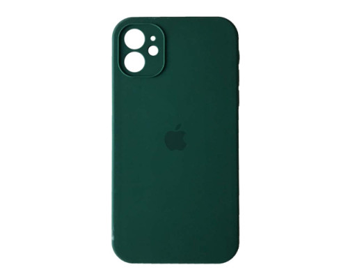 Silicone Case Full Camera Square side for iPhone 11 Forest green mag-2000001349854142623