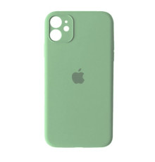 Чохол Silicone Case Full Camera Copy for iPhone 12 (68) fresh green mag-2000001364000100943