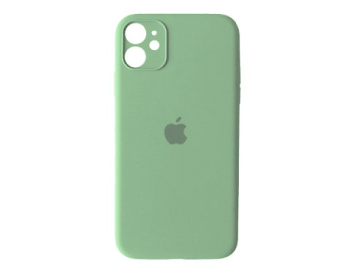 Чохол Silicone Case Full Camera Copy for iPhone 12 (68) fresh green mag-2000001364000100943