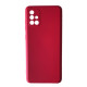 Чохол Silicone Case Camera (no logo) для Samsung A71 (A715) red mag-2000001365793101042