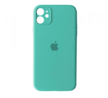 Silicone Case Full Camera Square side Copy for iPhone 11 Azure mag-200000137096499828
