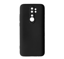 Чохол Silicone Case Camera (no logo) для Xiaomi Redmi Note 8 Pro black mag-2000001373613135873