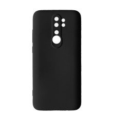 Чохол Silicone Case Camera (no logo) для Xiaomi Redmi Note 8 Pro black mag-2000001373613135873