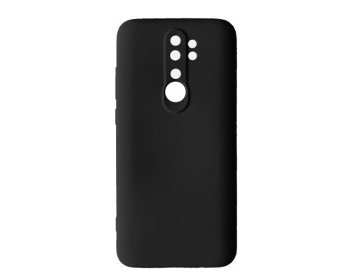 Чохол Silicone Case Camera (no logo) для Xiaomi Redmi Note 8 Pro black mag-2000001373613135873