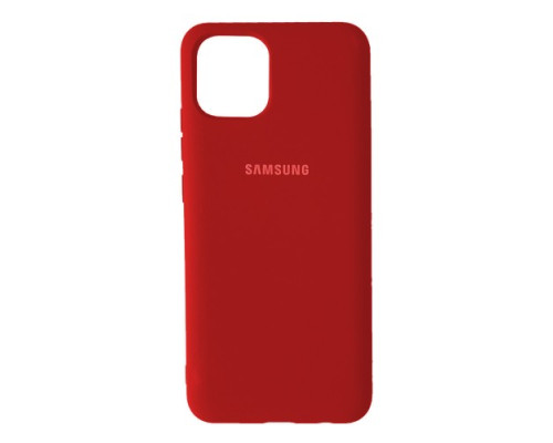 Чохол Silicone Case Full for Samsung A03 (A035) 2021 Red mag-200000137427640919