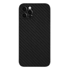 Чохол K-Doo Air Carbon for iPhone 12 Pro Black mag-2000001376430152285