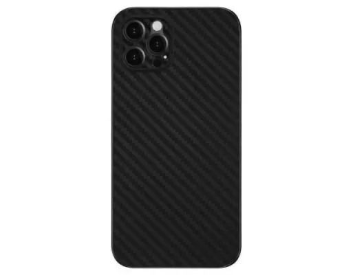 Чохол K-Doo Air Carbon for iPhone 12 Pro Black mag-2000001376430152285