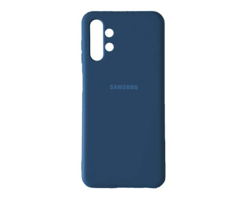Чохол Silicone Case Full for Samsung A13 4G (A135) Navy Blue mag-200000139047445519