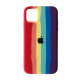 Чохол Silicone Case Full for iPhone 13 RAINBOW 2 mag-200000133935042622