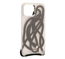 Чохол NEW ROPE CLEAR CASE CAMERA FRAME for iPhone 13 Pro Max Black mag-200000144554931887
