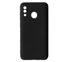Чохол Silicone Case Camera (no logo) для Samsung A20/A30 (A205F/A305F) black mag-2000001470251104454