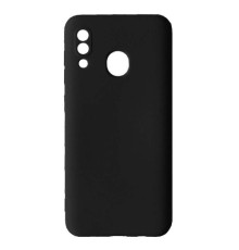 Чохол Silicone Case Camera (no logo) для Samsung A20/A30 (A205F/A305F) black mag-2000001470251104454