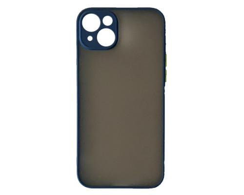 Чохол-бампер захисний Gingle Matte Case iPhone 15 PLUS blue mag-200000147746534796