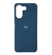Чохол Silicone Case Full for Xiaomi Redmi 13C/Poco C65 Navy Blue mag-2000001488942104899