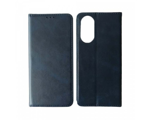 Чохол-книжка Black TPU Magnet for Oppo A58 Blue mag-2000001495261136539