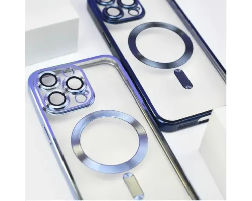 Чохол SHINING Camera MagSafe for iPhone 15 Plus Silver mag-2000001499238146978