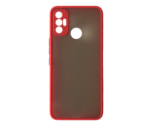 Чохол-бампер захисний Gingle Matte Case Tecno Spark 7 red mag-200000140157646454