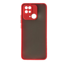 Чохол-бампер захисний Gingle Matte Case Xiaomi Redmi 10C red mag-200000140173646470
