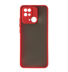 Чохол-бампер захисний Gingle Matte Case Xiaomi Redmi 10C red mag-200000140173646470
