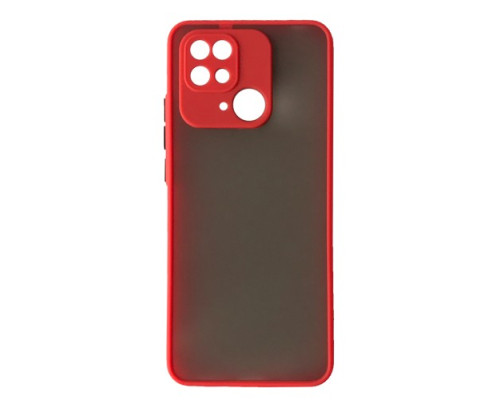 Чохол-бампер захисний Gingle Matte Case Xiaomi Redmi 10C red mag-200000140173646470