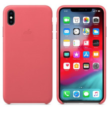 Чохол Original Leather Case for iPhone X/XS Peony pink mag-2000001406632102418
