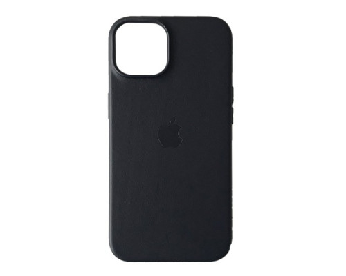 Чохол Original Leather Case with MagSafe for iPhone 14 Ink mag-200000141131513042