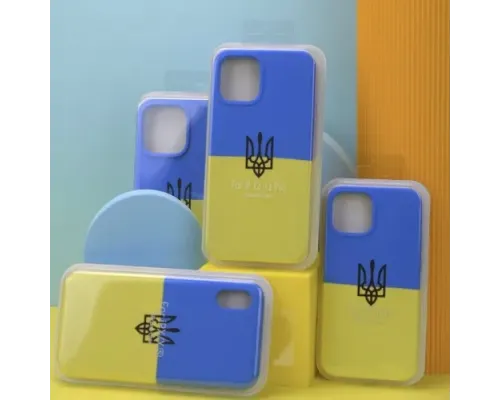 Чохол Silicone Case Full Ukraine for iPhone 7/8 mag-200000141203913105